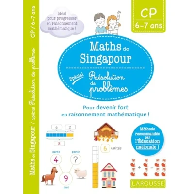 Abbildung von Mon petit cahier de maths méthode Singapour spécial CP: 90 énigmes et problèmes pour devenir fort en raisonnement mathématique !