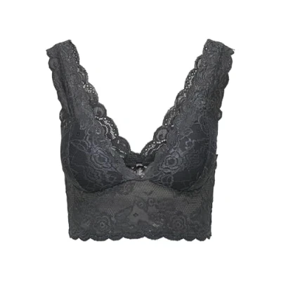 Abbildung von ONLY Spitzentop »ONLCHLOE Spitzen Bra mit gepolsterten Cups und Stretch«, regular fit, feminin, Spitze, Kunstfaser, V Ausschnitt
