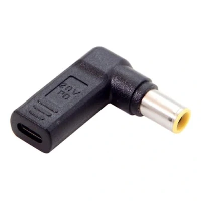 Abbildung von chenyang USB 3.1 Typ C zu DC 20V 7.9 * 5.4mm Adapter PD Emulator Trigger 90 Grad abgewinkelt