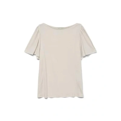 Abbildung von Aware Paloma Onella Boatneck Tshirt print, Damen, Größe: XS, Oatmeal