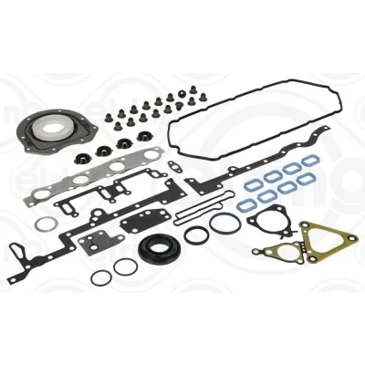 Abbildung von ELRING 122.122 Dichtungsvollsatz, Motor mit Ventilschaftabdichtung, Wellendichtring Kurbelwelle, ohne Zylinderkopfdichtung Ölwannendichtung