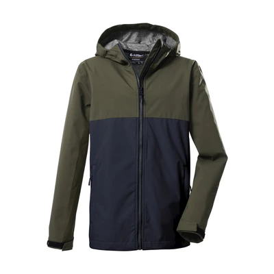 Abbildung von Killtec Jungen Softshelljacke/Outdoorjacke mit Kapuze KOS 219 BYS SFTSHLL JCKT; dunkeloliv, 140, 39118 000