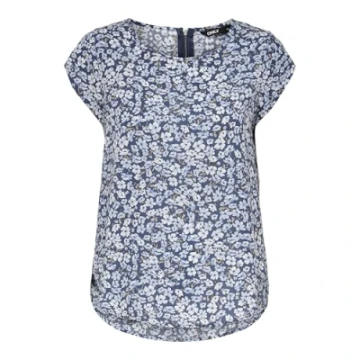 Abbildung von ONLY AOP NOOS PTM Bluse, Damen, Größe: 36, Vintage indigo