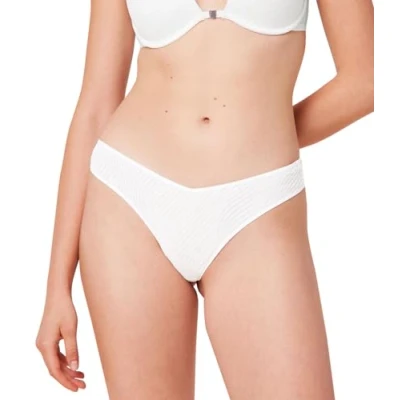 Abbildung von Triumph Harmony Spotlight HIGH LEG Brazilian String, Damen, Größe: 36, White
