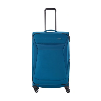 Abbildung von Travelite Chios Trolley L 78 Petrol Koffer mit 4 Rollen Weichgepäck