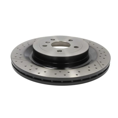Abbildung von TRW DF6835S Bremsscheibe 345 26 5 112 geschlitzt/gelocht lackiert MERCEDES BENZ: ML Class, GLE Off Road, GL