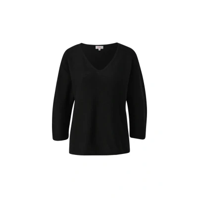 Abbildung von Pullover aus Leinenmix, 3/4 Arm