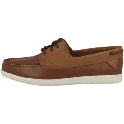 Abbildung von Clarks Bratton Bootsschuh, Herren, Größe: 44, Dark tan Schuhe