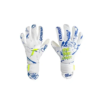 Abbildung von Torwarthandschuhe Pure Contact Silver Junior mit sehr gutem Grip und Innennaht Schnitt