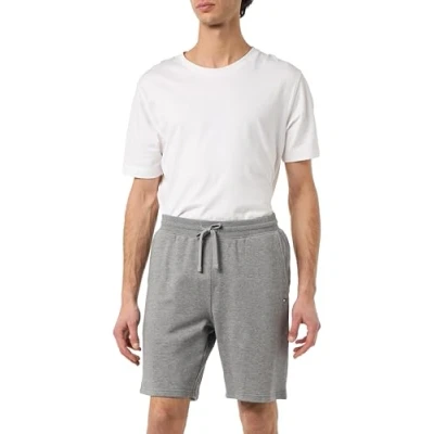 Abbildung von Tommy Hilfiger Herren Sweatshorts Essential Terry aus Baumwolle, Grau (Medium grey heather), 3XL