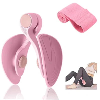 Abbildung von Oberschenkeltrainer 35lb Beckenboden Trainer Damen für Frau Beinpresse Po Zuhause MäNner Trainingsgerät FitnessgeräTe SportgeräTe Beckenbodenmuskeltrainer GesäßTrainer