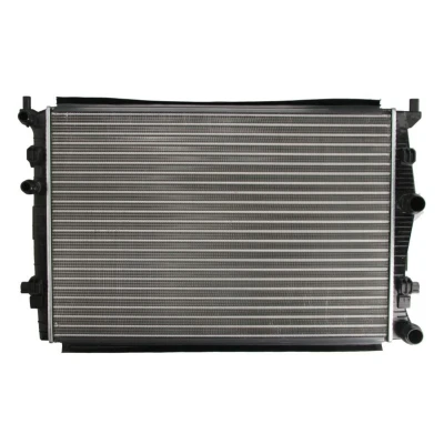 Abbildung von NRF 58398A Kühler, Motorkühlung Aluminium 650 438 23 Kühlrippen mechanisch gefügt SEAT: Leon III ST, ST Box Body / Estate, Hatchback