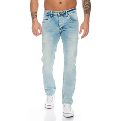 Abbildung von Rock Creek Herren Jeans Blue Denim RC 2109 [W29 L32]