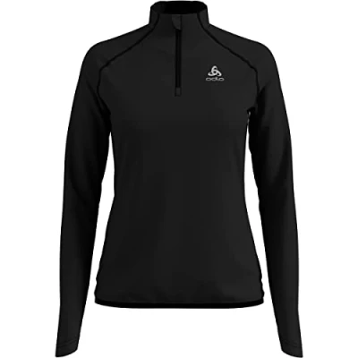 Abbildung von Odlo Damen Langarm Shirt mit Reißverschluss BERRA LIGHT, black, L