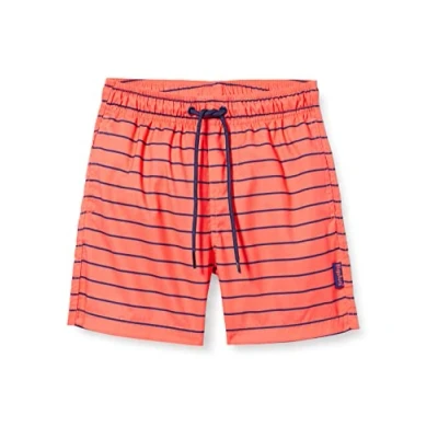 Abbildung von Playshoes Jungen Badeshorts Beach Short Badehose Schwimmhose Badebekleidung, Koralle, 158 164 EU