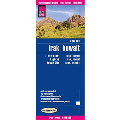 Abbildung von Reise Know How Landkarte Irak, Kuwait (1:850.000): world mapping project