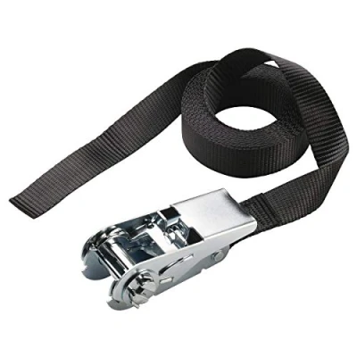 Abbildung von Master Lock 3223EURDAT Zertifizierter Spanngurt mit Ratsche, Schwarz, 2,5 m x 25 mm Gurt