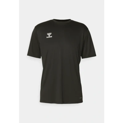 Abbildung von Hummel Essential Jersey Sport Tshirt, Herren, Größe: 3XL, Black