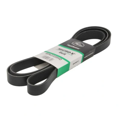 Abbildung von GATES 8PK2320HD Keilrippenriemen 2320 8 Polyester, EPDM (Ethylen Propylen Dien Kautschuk)