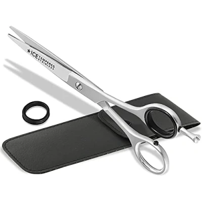 Abbildung von Haarschere Friseurschere 6 Zoll 15,5 cm mit einseitiger Mikroverzahnung