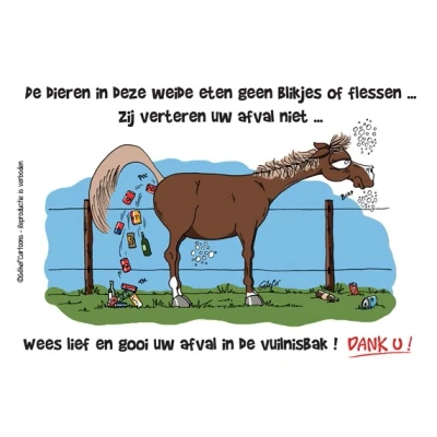 Abbildung von HB Ruitersport Boxenschild Canettivore