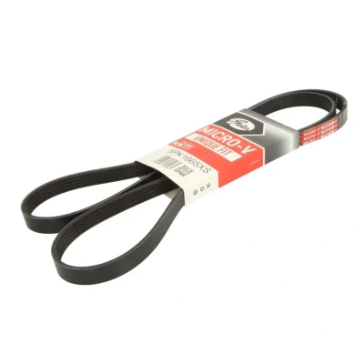 Abbildung von GATES 5PK1665XS Keilrippenriemen 1665 5 Polyester, EPDM (Ethylen Propylen Dien Kautschuk)