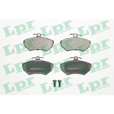 Abbildung von LPR 05P718 Bremsbelagsatz mit Schrauben VOLKSWAGEN: Golf 3, 3 Cabrio, Polo III Hatchback, SEAT: Ibiza 2, Arosa