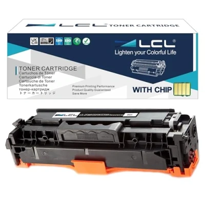 Abbildung von LCL Remanufactured Tonerkartusche 304A CC530A (1 Schwarz) Ersatz für HP Color Laserjet CP2020 CP2025 CM2320 CP2025dn CP2025n CP2025x CM2320fxi CM2320n CM2320nf