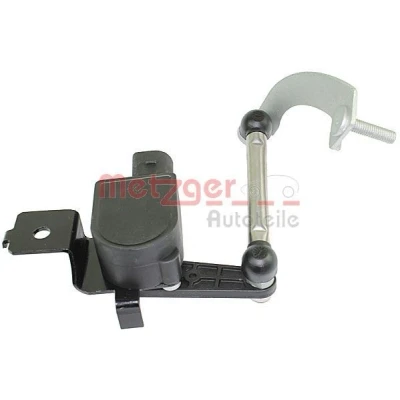 Abbildung von METZGER 0901213 Sensor, Xenonlicht (Leuchtweiteregulierung) Vorderachse SKODA: Octavia 2 Combi, II Hatchback, VOLKSWAGEN: Touran I, Eos