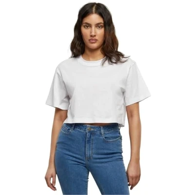 Abbildung von Build Your Brand Damen BY264 Ladies Short Oversized Tee T Shirt, White, XL
