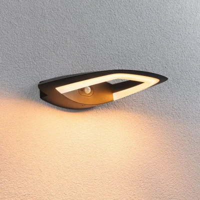 Abbildung von Paulmann LED Außen Wandleuchte »Outdoor 230V Akena PIR Insect Freindly anthrazit«, 1 flammig, Insektenfreundlich