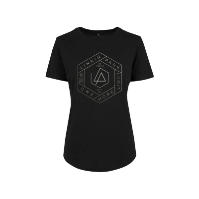 Abbildung von MERCHCODE Damen Mc264 ladies Linkin Park Oml Fit Tee T Shirt, Schwarz, L EU