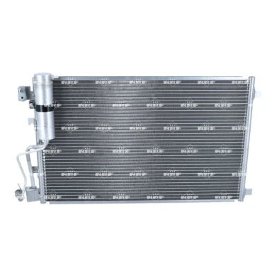 Abbildung von NRF Easy Fit 35974 Klimakondensator mit Trockner, Dichtring 15,5 10,1 Aluminium 595 NISSAN: Qashqai / Qashqai+2 I
