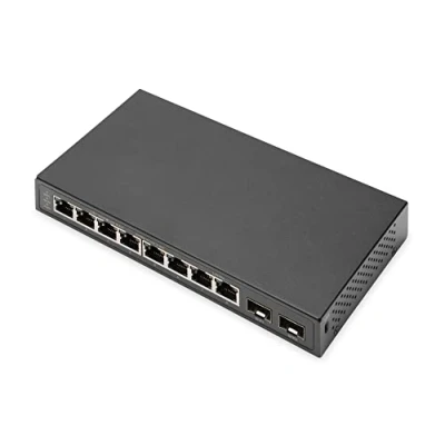 Abbildung von DIGITUS 8P +2SFP GE Netzwerk Switch 8 x 10/100/1000 Mbit/s + 2SFP Uplink Ports