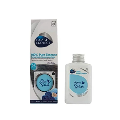 Abbildung von CARE+PROTECT Wäscheparfüm Blue Wash für die Waschmaschine / 100 % Pure Essence Konzentrierter Wäscheduft universell einsetzbar lang wirkender Duft ml ca. 20 Waschgänge