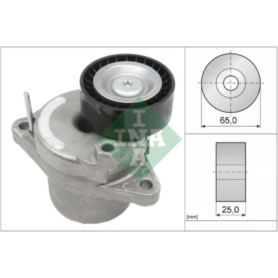 Abbildung von INA 534 0658 10 Spannarm, Keilrippenriemen PEUGEOT: 308 SW 2, 508 I SW, 5008 I, CITROËN: C4 Grand Picasso 2