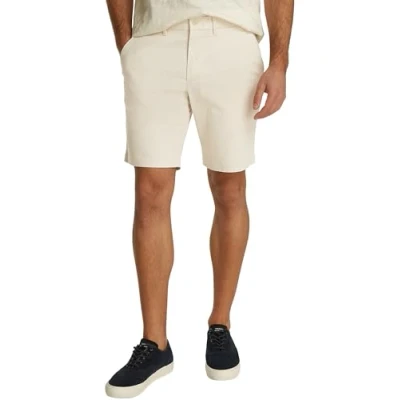 Abbildung von Tommy Hilfiger Herren Shorts Brooklyn 1985 Kurz, Elfenbein (Newsprint), 30W
