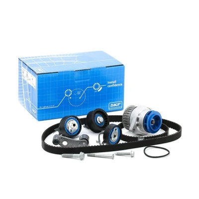Abbildung von SKF VKMC 01121 2 Wasserpumpe + Zahnriemensatz mit Dichtungen VOLKSWAGEN: Lupo / 3L, Golf 4, 4 Variant, SEAT: Leon I Hatchback