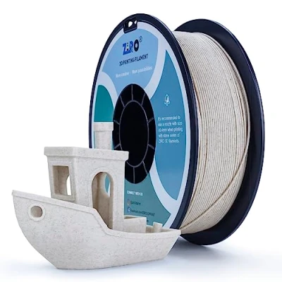 Abbildung von ZIRO 3D Drucker Filament PLA 1.75mm Stroh Color 1KG(2.2lbs),