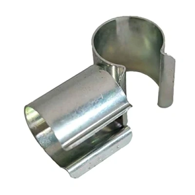 Abbildung von Set aus 20 Clips für Gewächshausplane 35mm x 30mm Hohe Qualität TECPLAST 30CP Befestigungsclips Metall mit Zinkbeschichtung