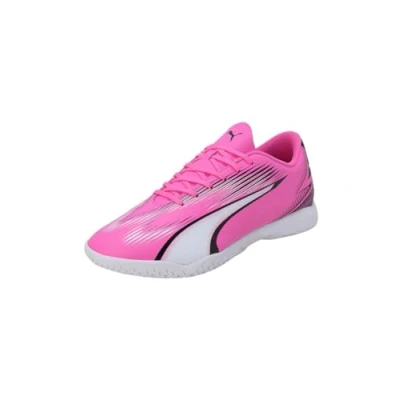 Abbildung von PUMA Unisex Ultra Play IT Soccer Shoe, Poison Pink White Black, 39 EU