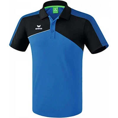 Abbildung von ERIMA Herren Poloshirt Premium One 2.0 Poloshirt, weiß/schwarz, M, 1111803