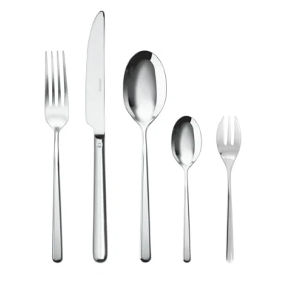 Abbildung von Sambonet 52513 N1 Besteck 30 tlg Vh. Linear Edelstahl 18/10