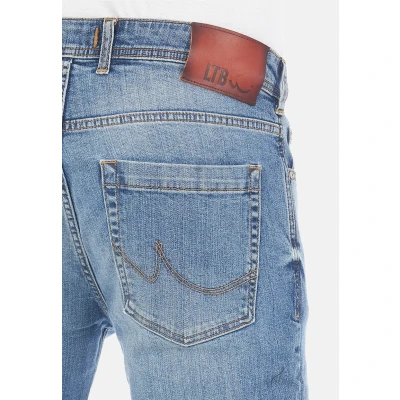 Abbildung von LTB Herren Jeans Hose PaulX Straight Fit Jeanshose Basic Baumwolle Denim Stretch Blau w28 w29 w30 w31 w32 w33 w34 w36 w38 w40, Farbvariante:Aiden Wash (53632), Größe:29W / 32L