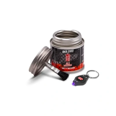 Abbildung von Errecom 1000 Miglia BKR 3103 Fahrradkette Schmiermittel All Weather 60 ml, für Alle Jahreszeiten und Wetterbedingungen, In One mit Pinsel enthalten