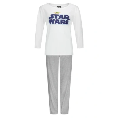 Abbildung von Star Wars SET Nachtwäsche Set, Damen, Größe: Small, White grey