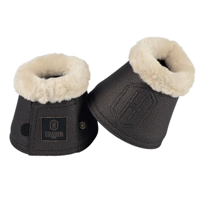 Abbildung von Eskadron Hufglocken Heritage Stingray Faux Fur Schwarz