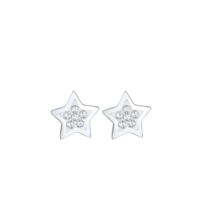 Abbildung von Elli STAR Astro LOOK Ohrringe, Damen, Größe: One Size, Weiß