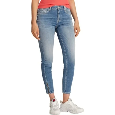 Abbildung von Tommy Jeans Sophie Ankle Skinny Fit, Damen, Größe: 28x34, Denim medium