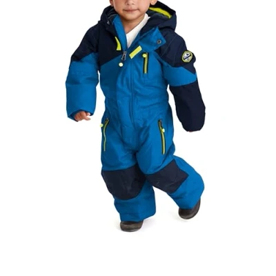 Abbildung von Killtec Kesley Mini Skioverall/Schneeanzug mit Kapuze und Schneefang, dunkelnavy, 86/92